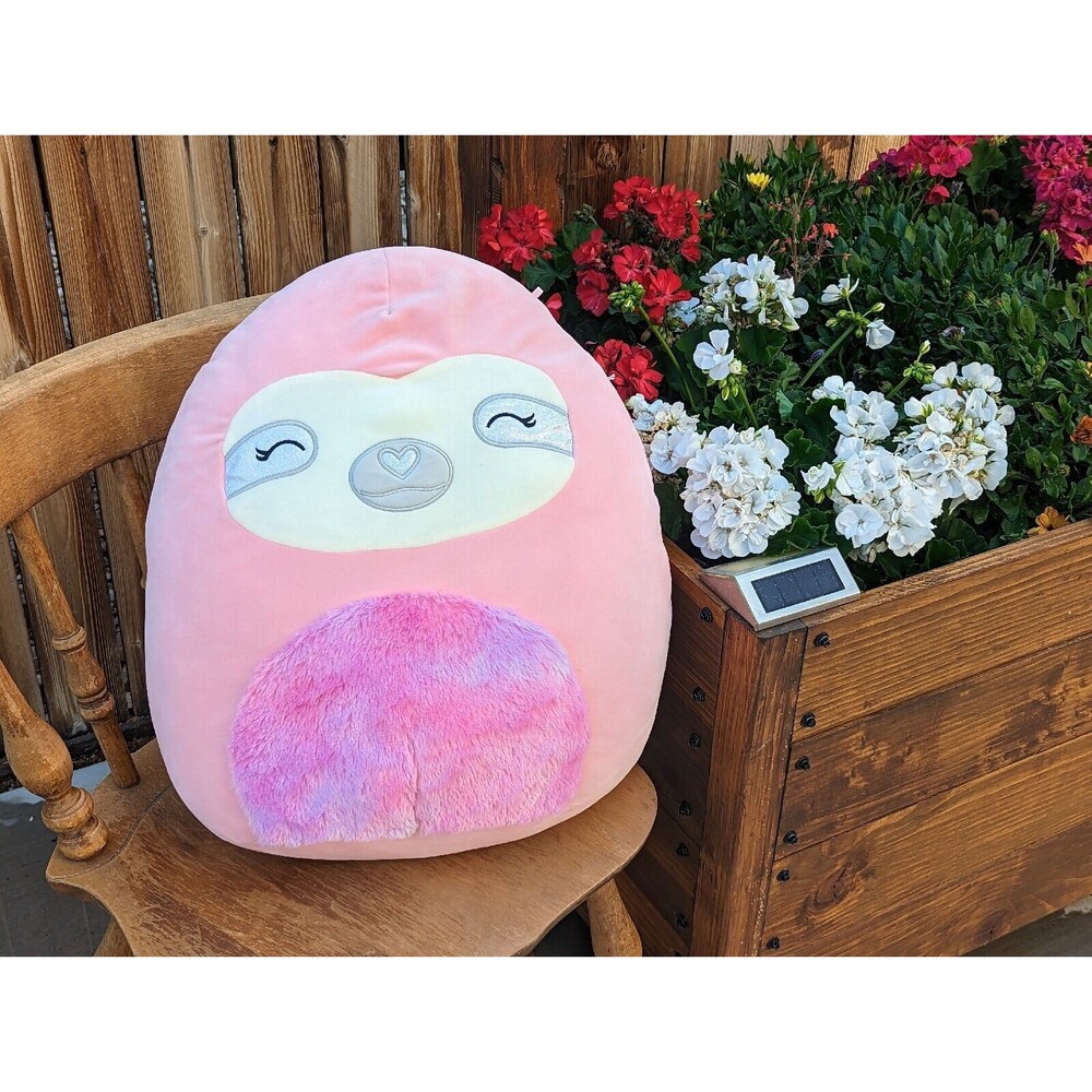 Taryn the Sloth 16" Pink Valentine's Day Squad Squishmallow